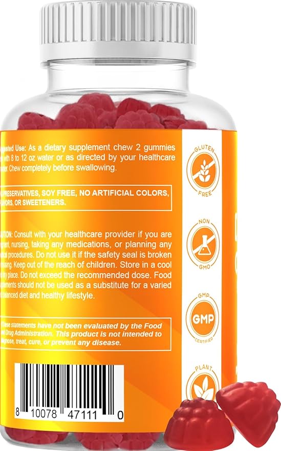 Vitamatic Vitamin D3 K2 Gummies 60 Count