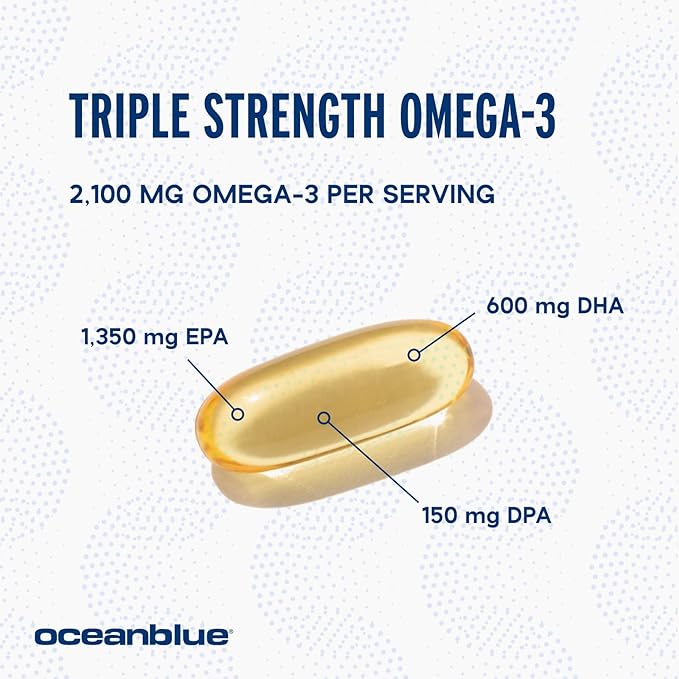 Oceanblue Professional Omega-3 2100 – 180 (90 Servings)