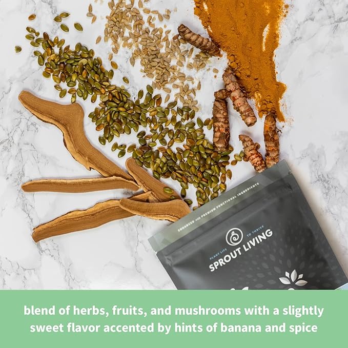Sprout Living, Epic Protein, Plant Based 24 Grams (1 Pound, 12 Servings)