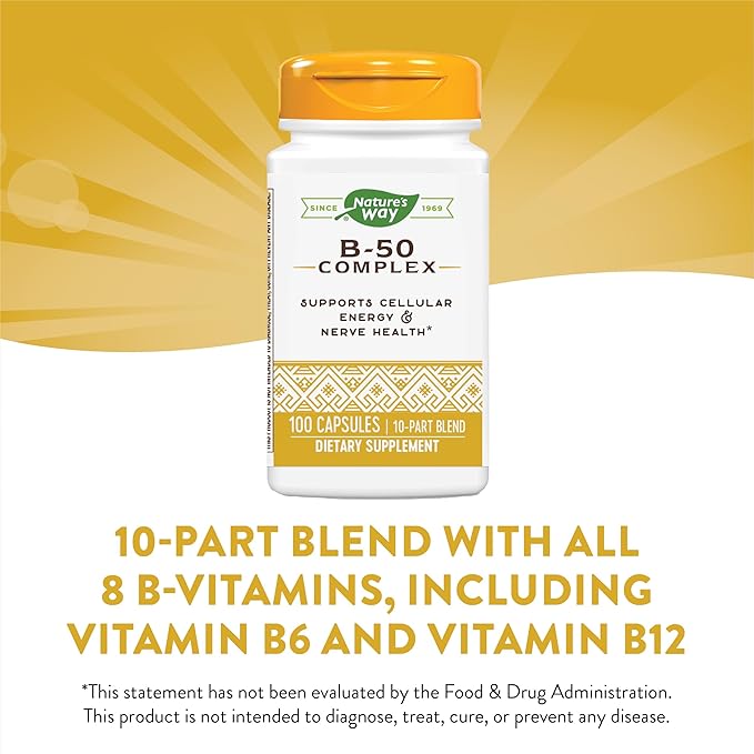 Nature's Way Vitamin B-50 Complex