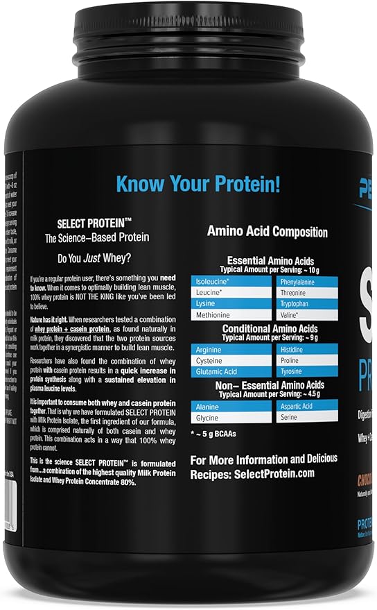 PEScience Select Low Carb Protein Powder, 55 Serving,