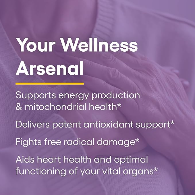 Natural Factors Ubiquinol Active CoQ10 100 Q10 Supplement 120 Softgels