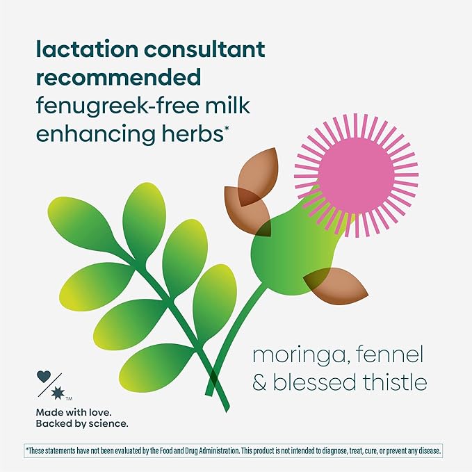 UpSpring Milkflow Breastfeeding Supplement Capsules 60 Capsules