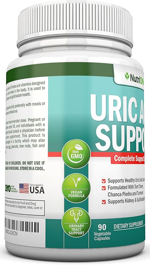 Uric Acid Support 90 Veggie