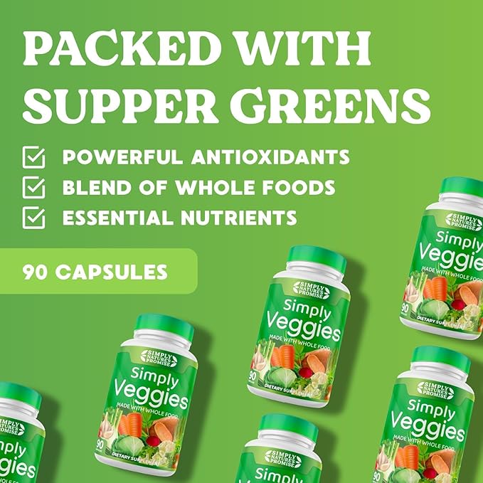 Simply Nature's Promise 90 Veggie 2 Month 18 Different 100% Soy