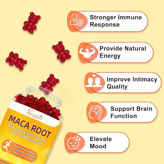 2 Pack 2000 mg Maca Root 120 Vegan