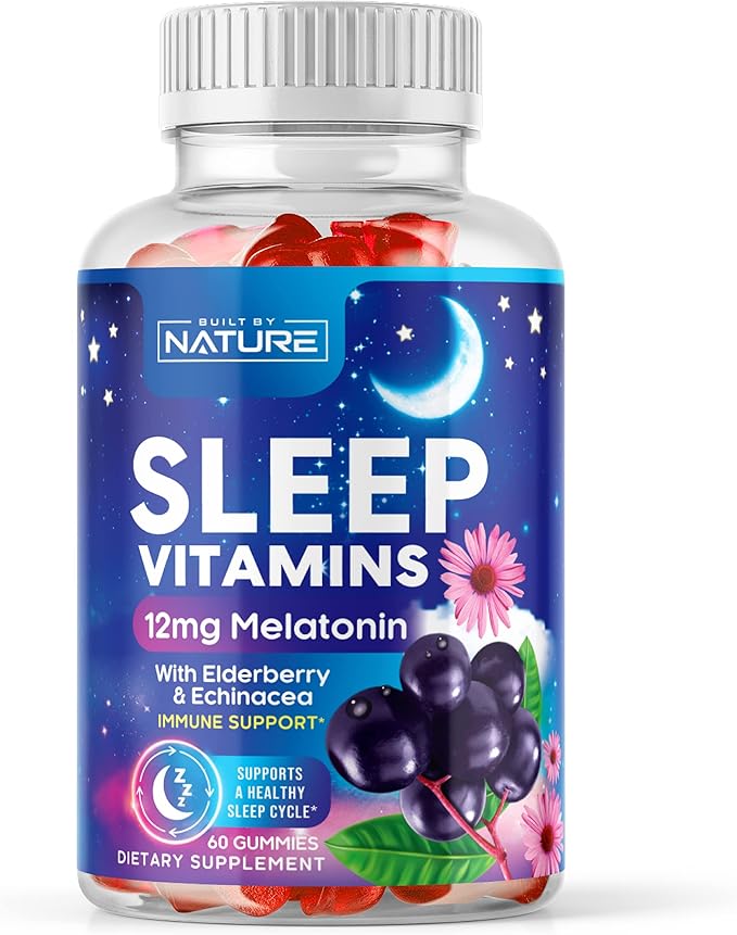 Melatonin Gummies 12mg 60 Gummies