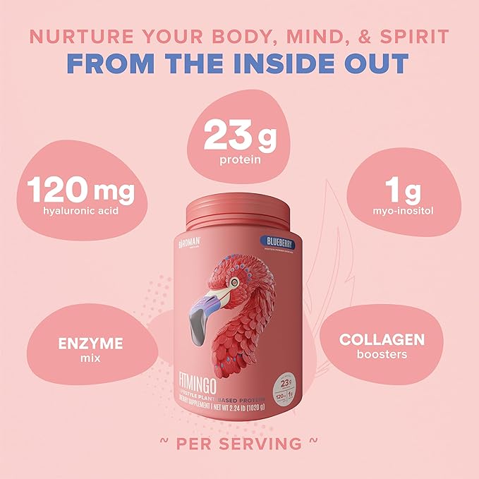 Birdman Fitmingo Vegan Protein Powder 23g Plant