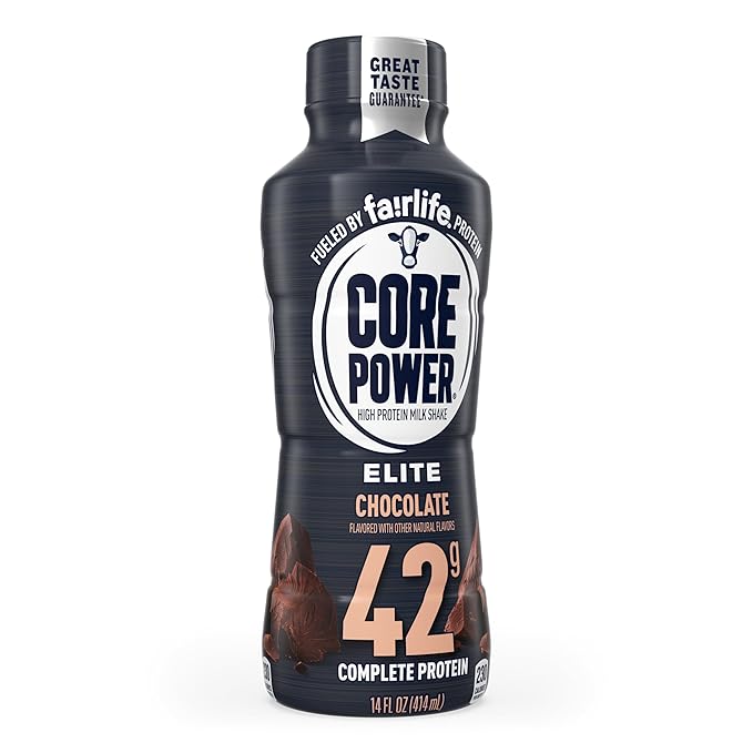 Core Power Elite High Protein Shake (42g), Chocolate, 14 Fl
