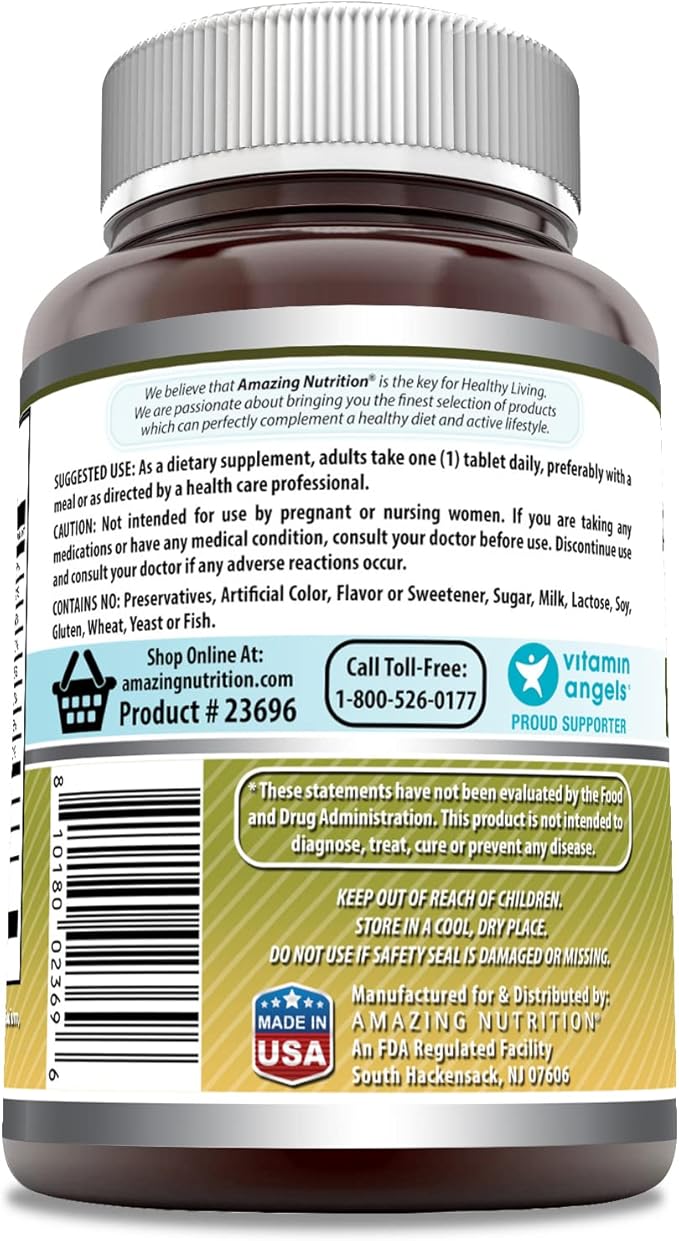 Amazing Formulas Vitamin B Complex 11 Key 120 Tablets B1, B2, B2, B3, B3, B6, B6, B12, B12, Folic