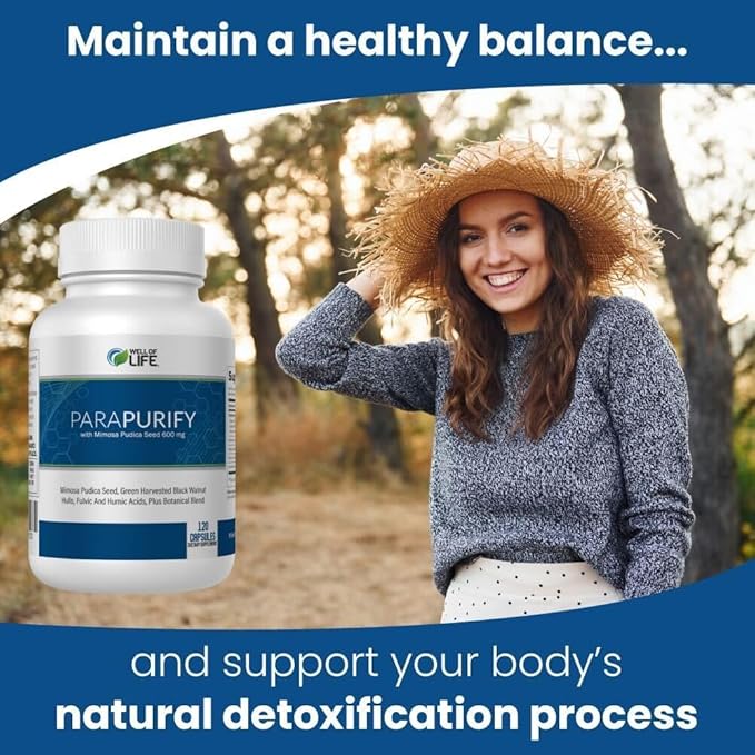 ParaPurify-120 Capsules: Digestive Health Support Supplement