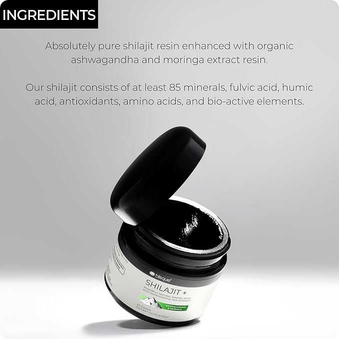 Blisque - Pure Himalayan Organic Shilajit 60 Grams