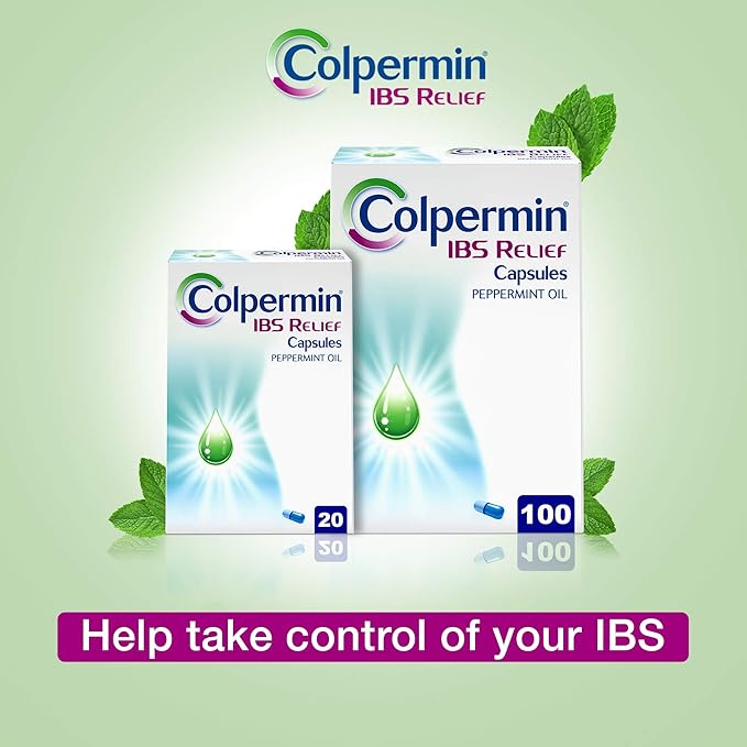 Peppermint Oil Capsules 20 Capsules