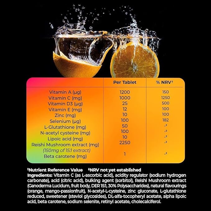 Tonic Health Immunity Supplement 11 in 1 Vitamins, (20 Tablets)
