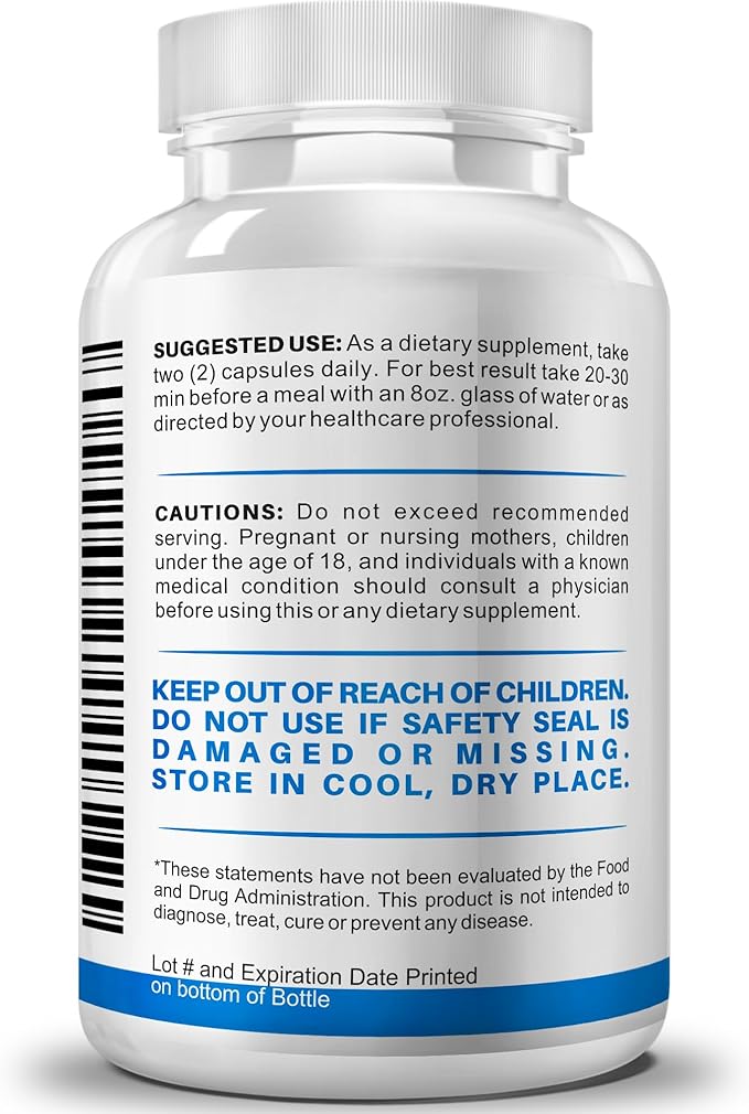 Advanced Complex-NAC Supplement (N-Acetyl L-Cysteine) 600mg 500mg and