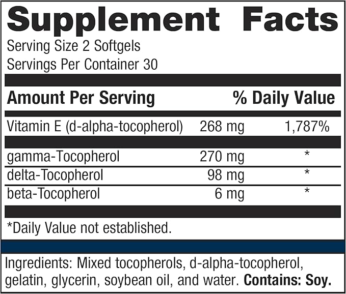Metagenics E Complex-1:1 60 Softgels