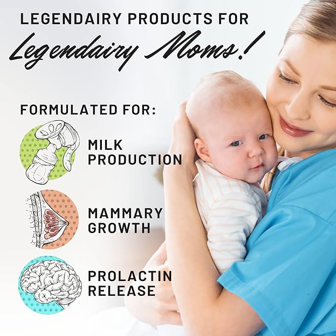 Legendairy Milk Liquid Gold Lactation Supplement, 60 Vegan