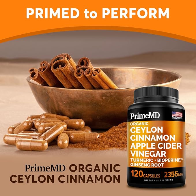 5-in-1 Ceylon Cinnamon Capsules 2355mg