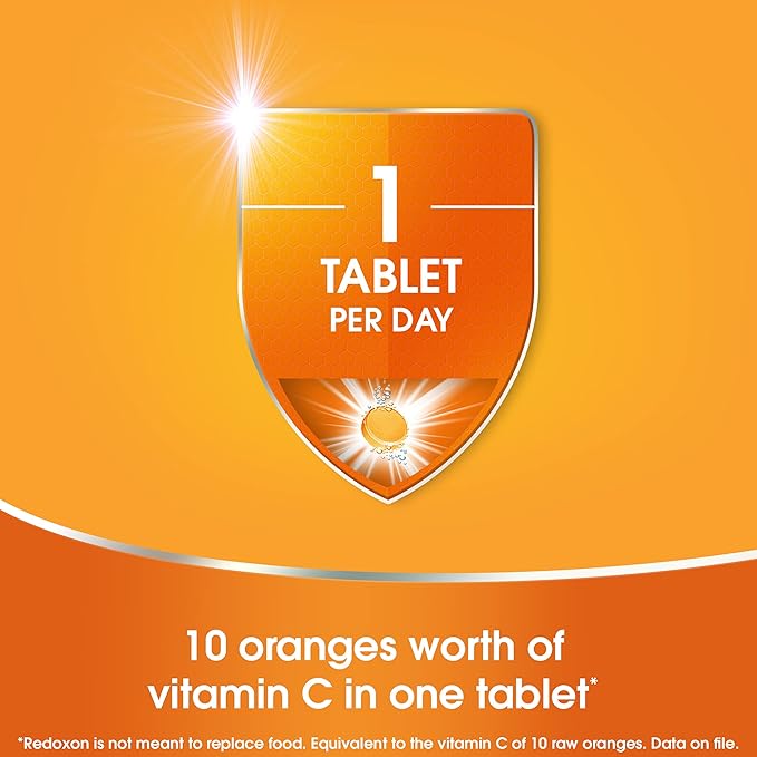 Redoxon Double Action Vitamin C 100mg 10mg, 4 4 x 15 Count