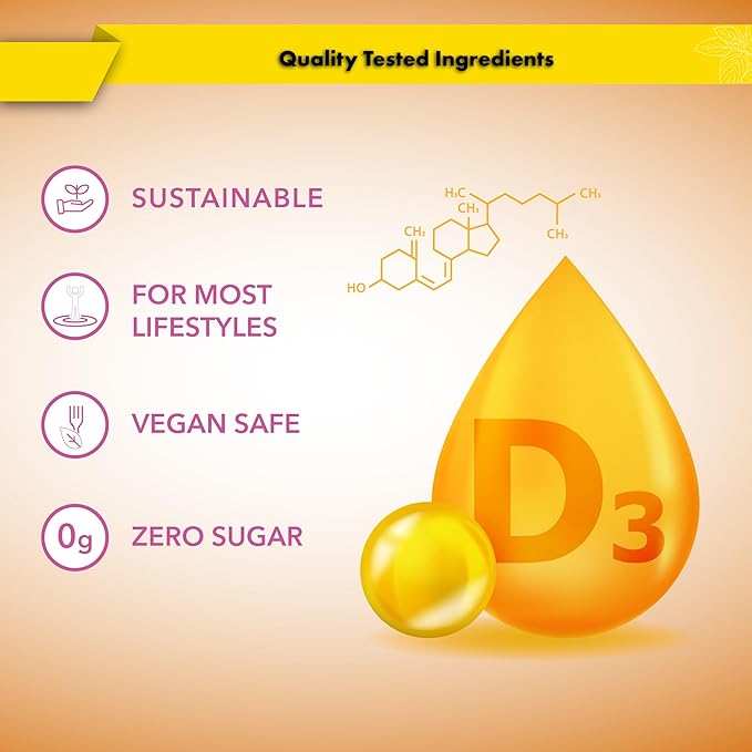 Buried Treasure Vitamin D3 & K2 Drops - 5000 IU D3 with 100 mcg K2 for Bone, Heart & Immune Support, Sugar Free, 2 fl oz