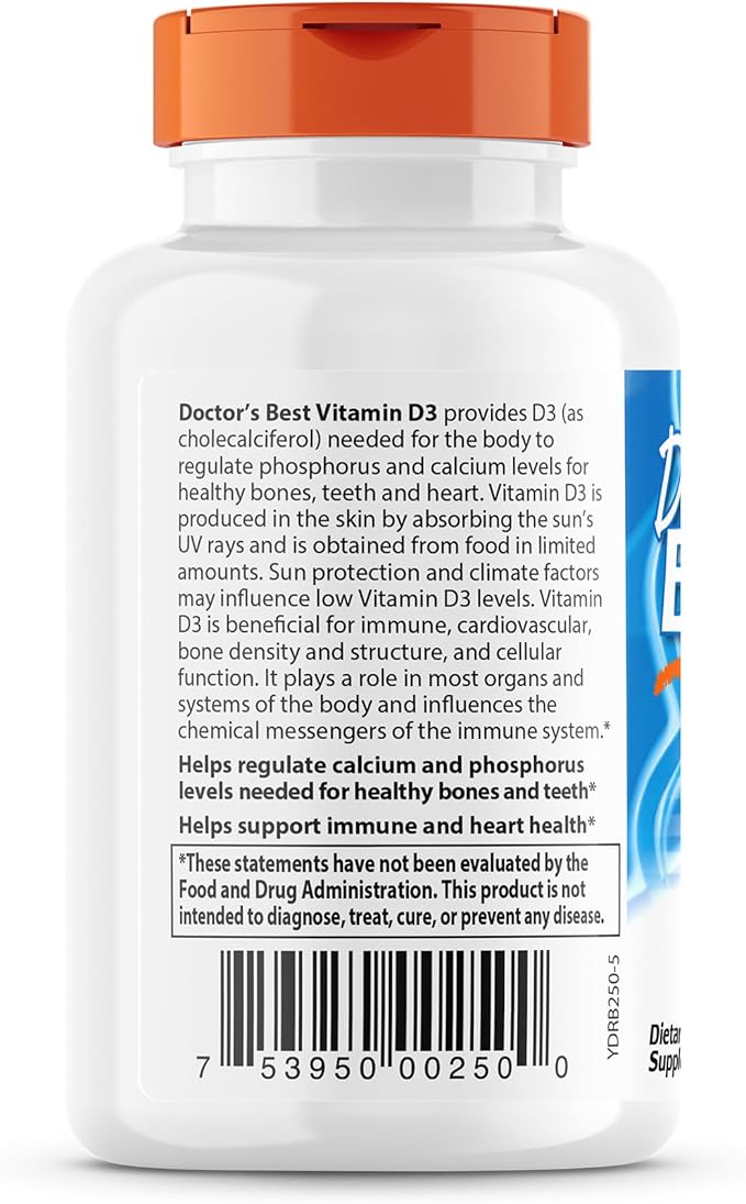 Doctor's Best Vitamin D3 5,000 IU 360 Count 1)