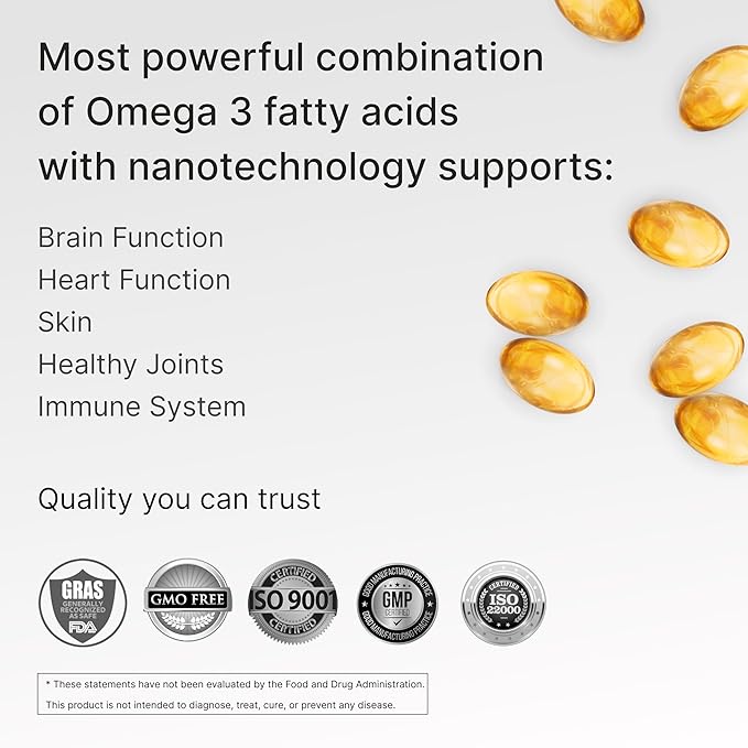 Nano Omega 3 (1-Month Supply) 4X 30 softgels