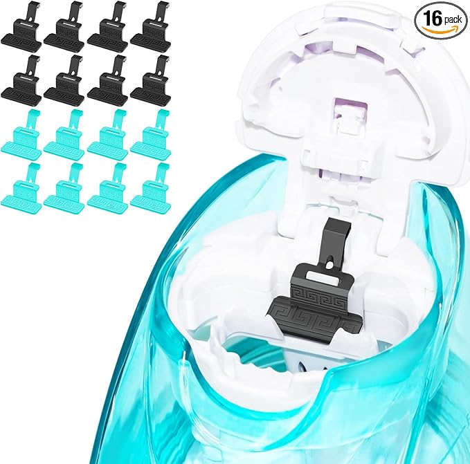 FireAnt Silicone Saline Pods Refills Accessories 16 Pack 8 + 8 Packs)