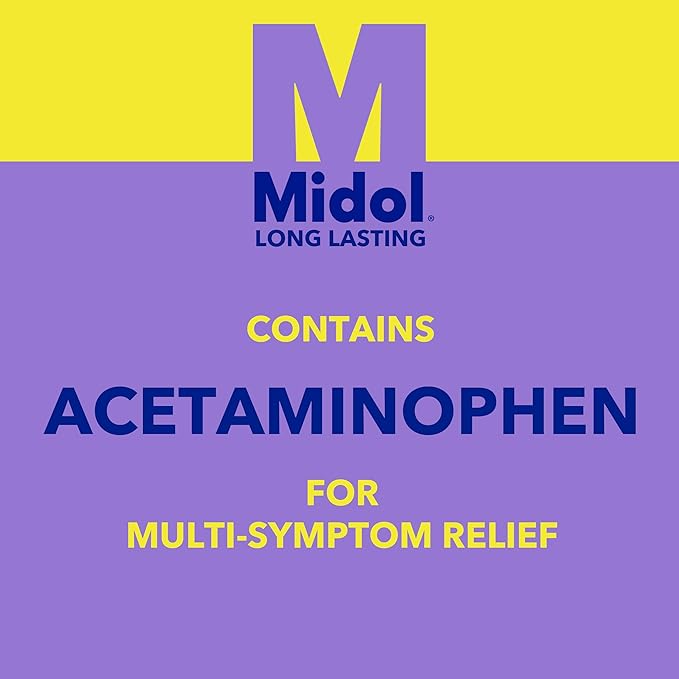 Midol Long Lasting Relief 20ct: Midol 20 Count