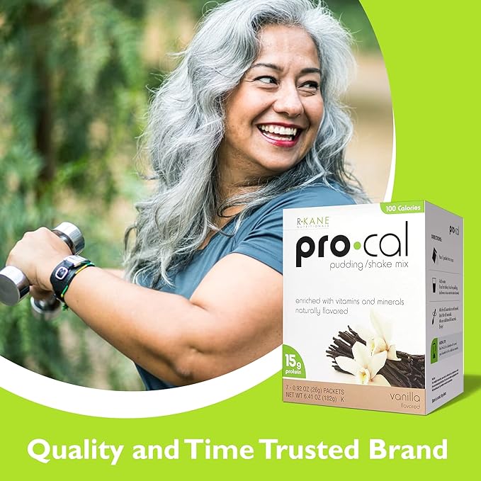 Pro-Cal Vanilla Protein Drink Mix 15g Protein 7 Packets