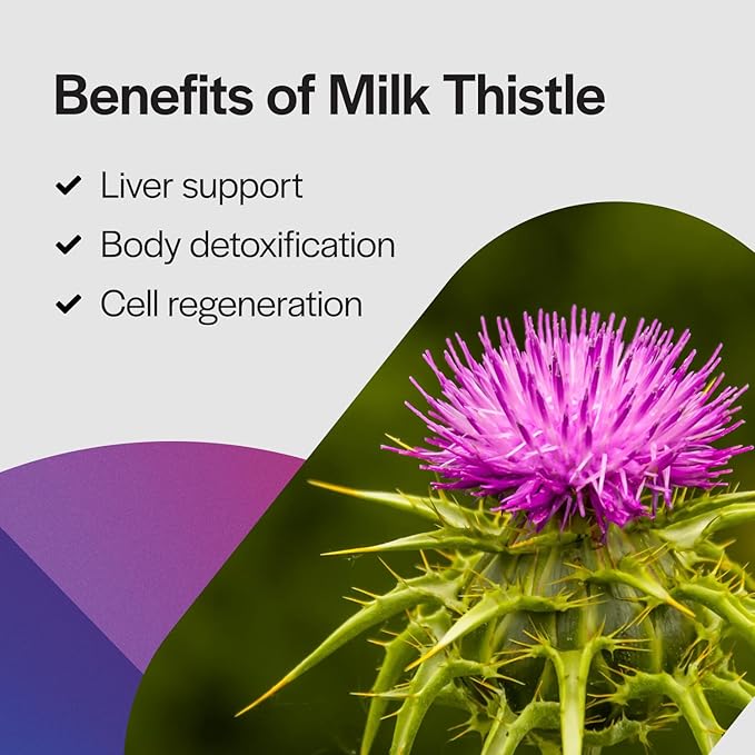 PureFormulas Milk Thistle Supreme 250 mg 60 Capsules