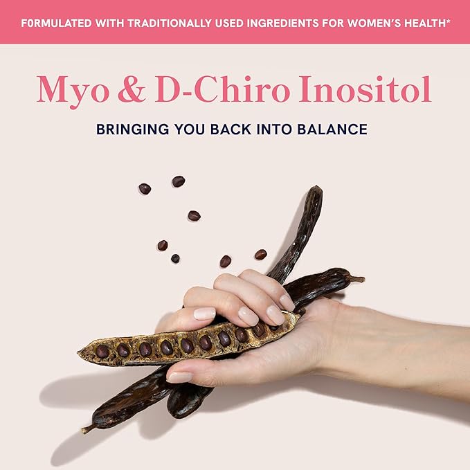 Myo-Inositol & D-Chiro Inositol Powder 40:1 Ratio 2000mg, D 50mg | 30 Servings, 2.17 oz.
