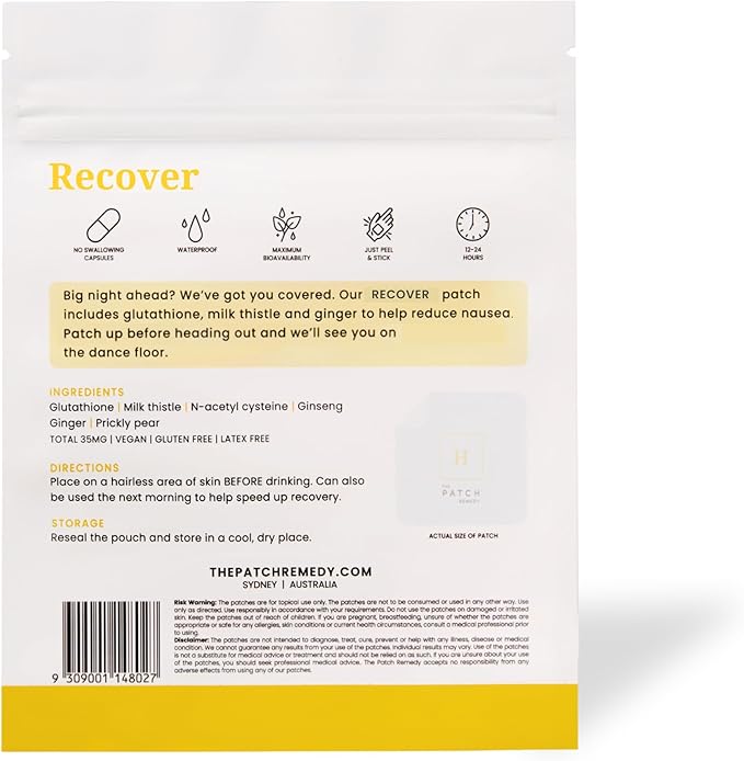 The Patch Remedy Recover Patch 30 Topical