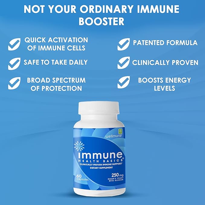 Ultra Strength Immunity 60 Capsules, 250 mg