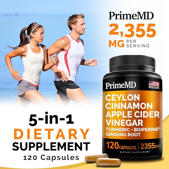 5-in-1 Ceylon Cinnamon Capsules 2355mg