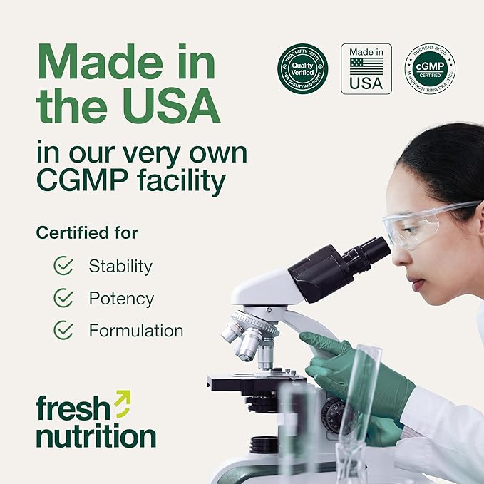 Fresh Nutrition Organic Milk Thistle Supplement 2000mg Potent 4 Month 4:1 - 120 Capsules
