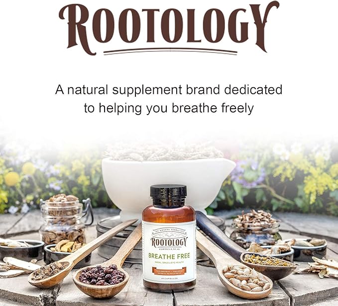 Rootology Breathe Free 120 Capsules…