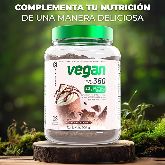 Forzagen Vegan Protein 360 2 Lbs 27 Servings,