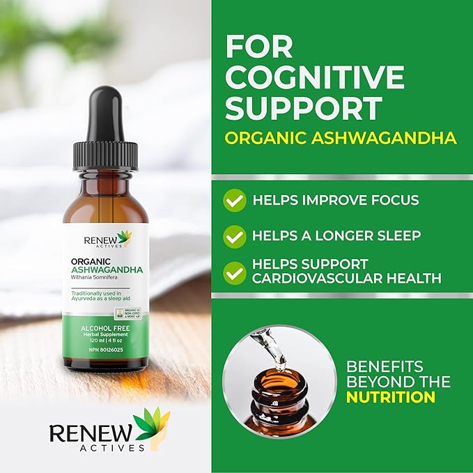 Renew Actives Ashwagandha Liquid 120 ml