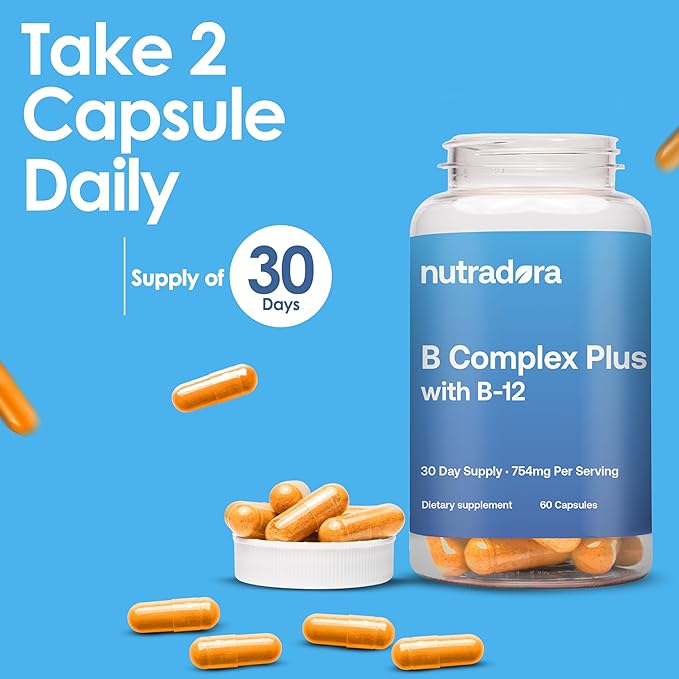 Vitamin B Complex with Vitamin C 11-in-1 B-Complex 60 Vegetarian