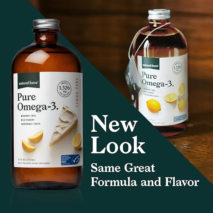 Natural Force Pure Omega 3 1,326 mg 16 Oz