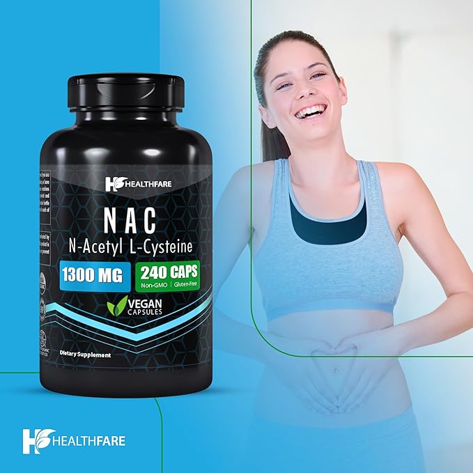 N-Acetyl L-Cysteine (NAC) 1300mg | 240 Capsules