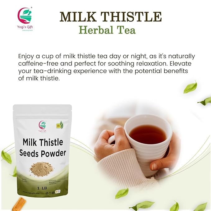Milk Thistle Seed Powder 1 LB