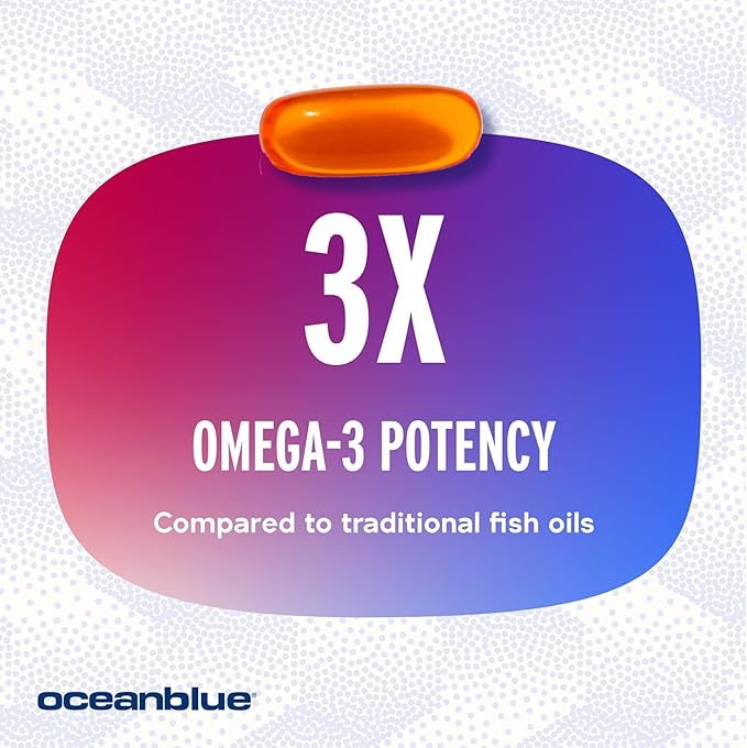 Oceanblue Professional Omega-3 2100 with CoQ10 90 ct 2 Pack CoQ10 – (60 Servings)