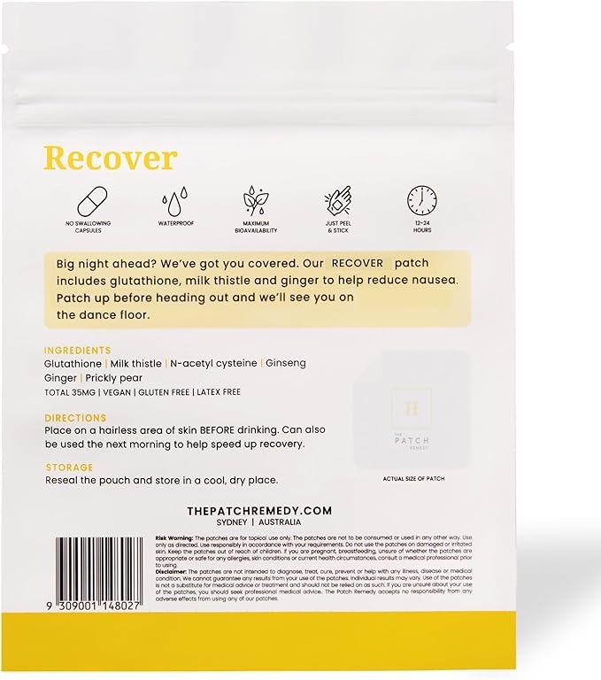 The Patch Remedy Recover Patch 30 Topical