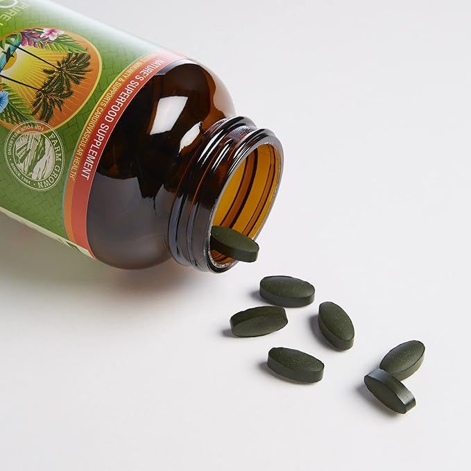 Nutrex Hawaii, Pure Hawaiian Spirulina, 1000 180 Count,