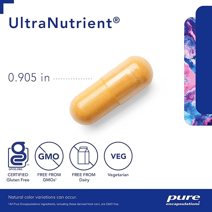 Pure Encapsulations UltraNutrient CoQ10 & 360 Capsules