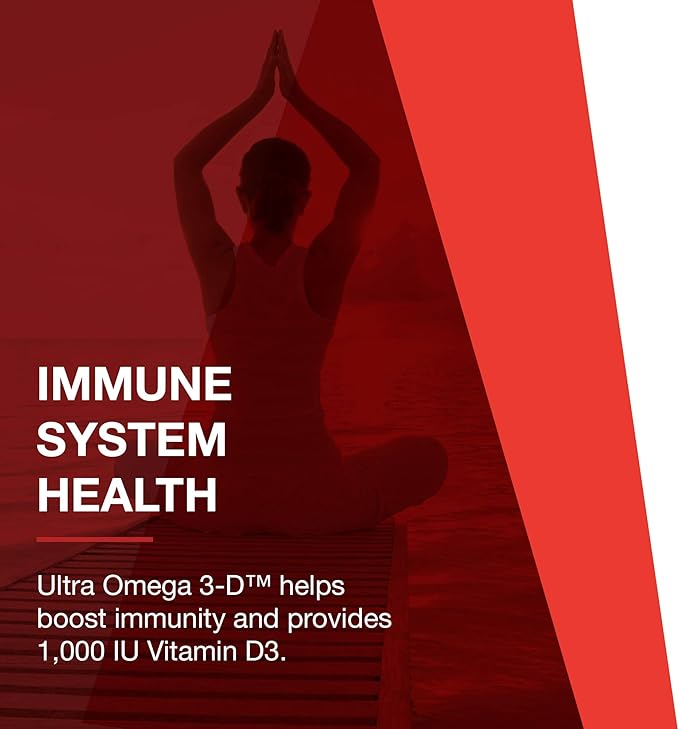 Protocol Ultra Omega 3-D 600mg EPA, 300mg DHA 1,000 IU D3 - 90 Softgels
