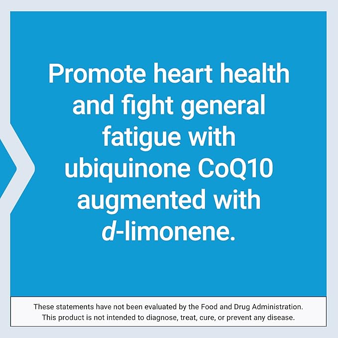 Life Extension Super-Absorbable CoQ10 (Ubiquinone) 60 Softgels