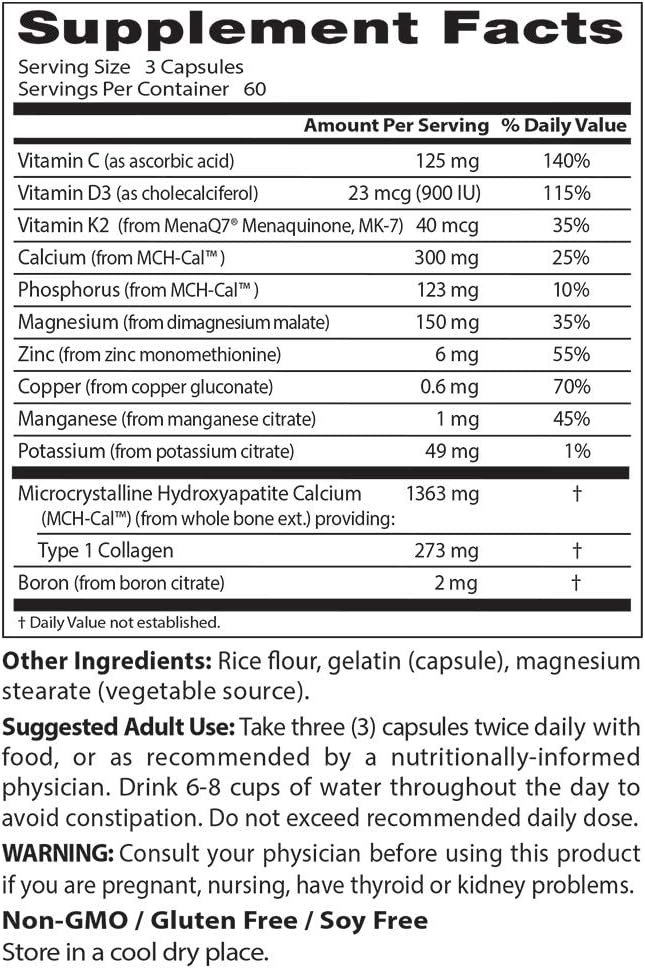 Doctor's Best Calcium Bone Maker Complex 180 Caps