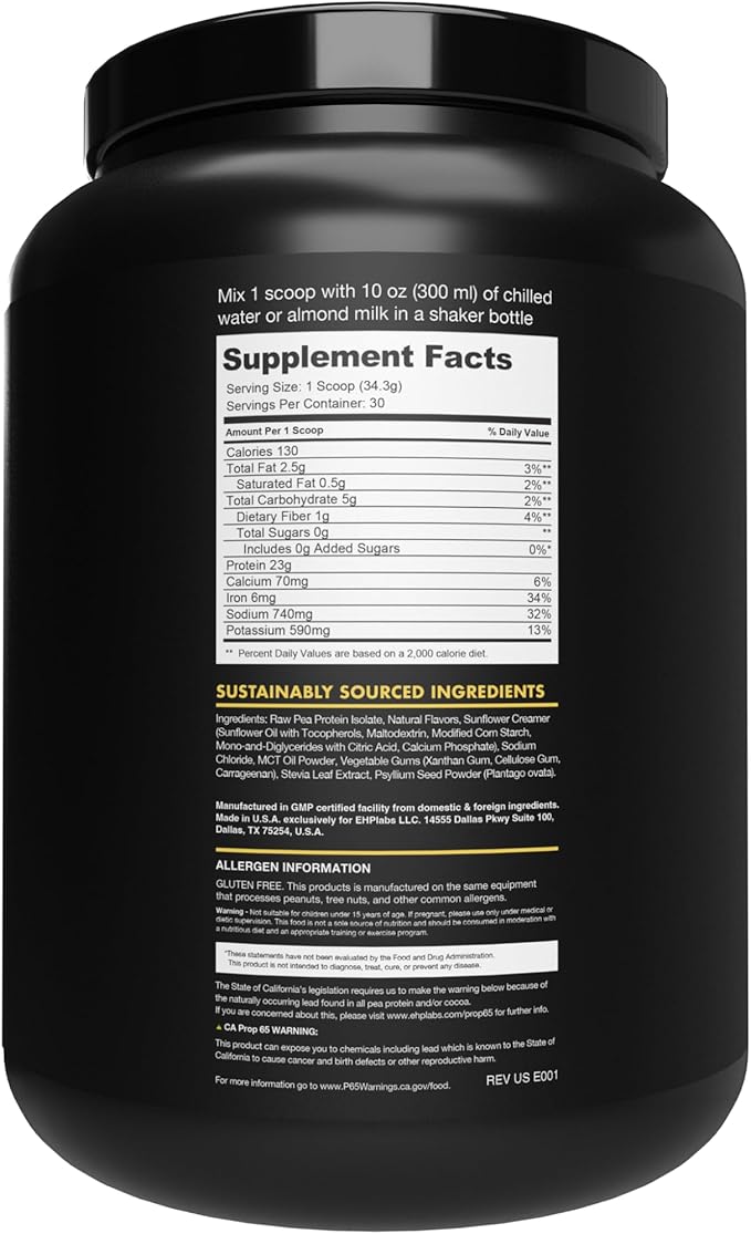 BLESSED Vegan Protein Powder 23g of 30 Servings